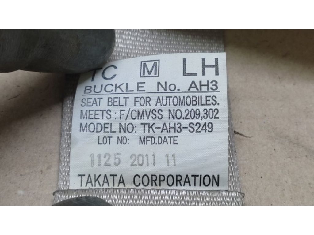 64621FJ010AV | Ремень безопасности лев. SUBARU IMPREZA 11-17 - Фото 2