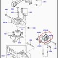 LR039527 | Подушка двигуна LAND ROVER EVOQUE 2012-2018 - Прев'ю 2