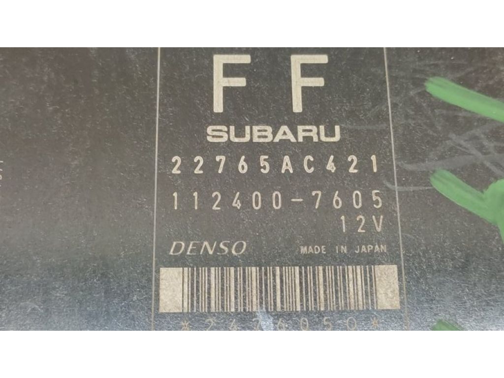 22765AC421 | Блок іммобілайзера SUBARU IMPREZA 11-17 - Фото 2