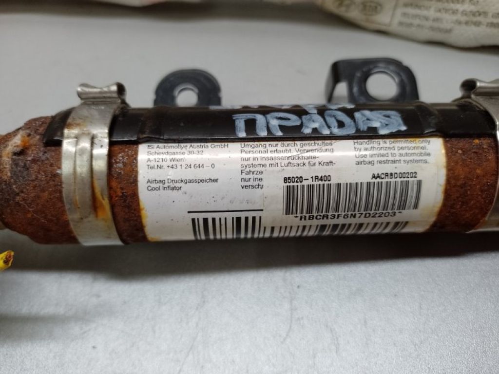 85020-1R400 | Подушка безопасности (штора) прав. HYUNDAI ACCENT RB 10- - Фото 3
