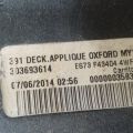 DS7Z-5443400-BA | Панель підсвічування номера FORD FUSION 14- - Прев'ю 3