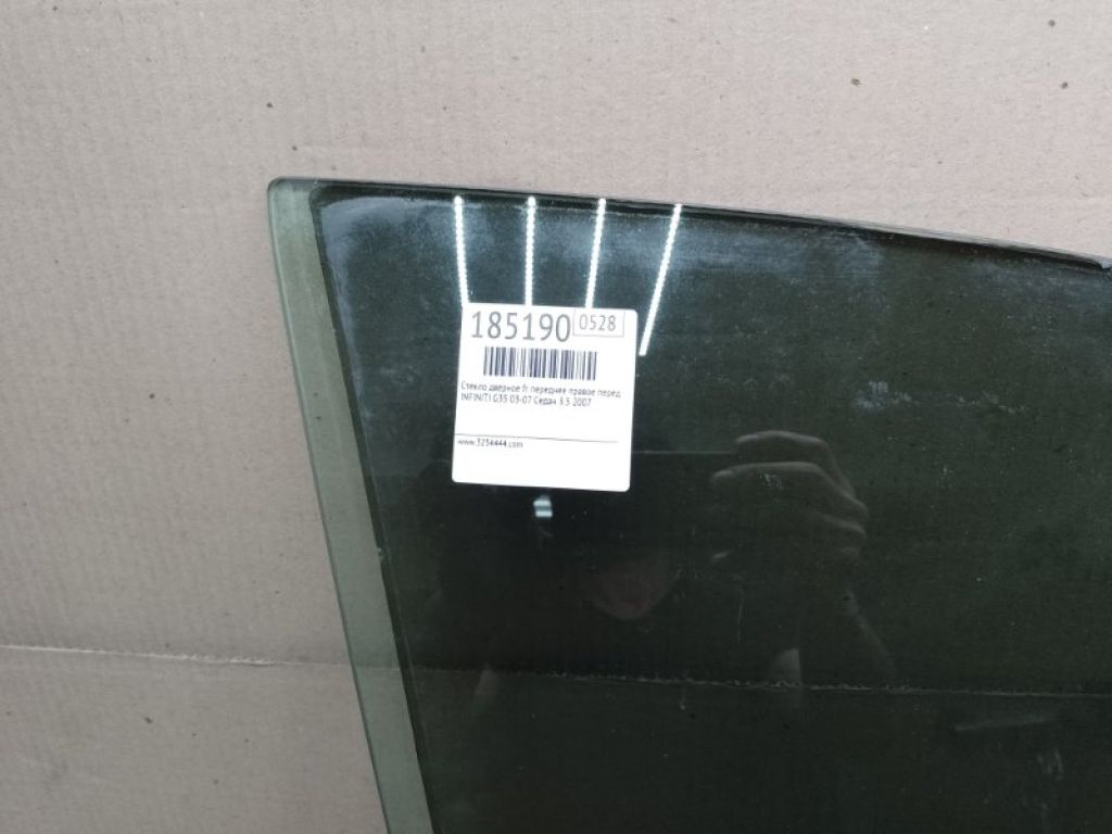 80300-JK000 | Скло дверей передн. прав. INFINITI G25/G35/G37/Q40 06-14 - Фото 2