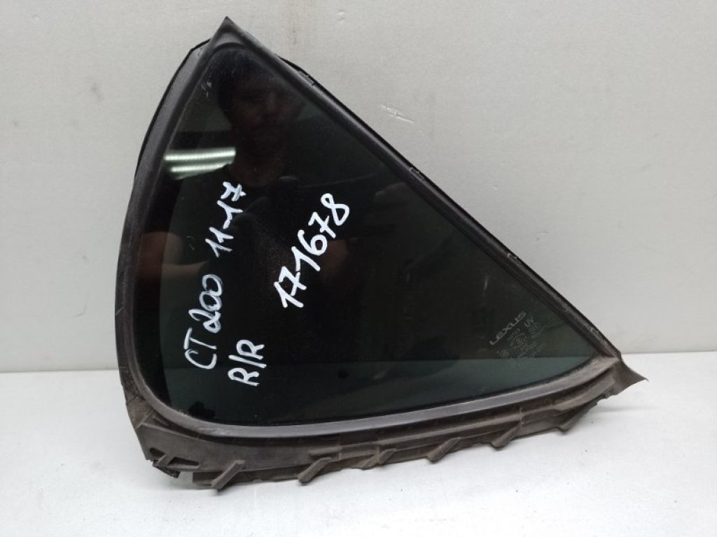 68123-76010 | Скло дверей глухе задн. прав. LEXUS CT200 11-17