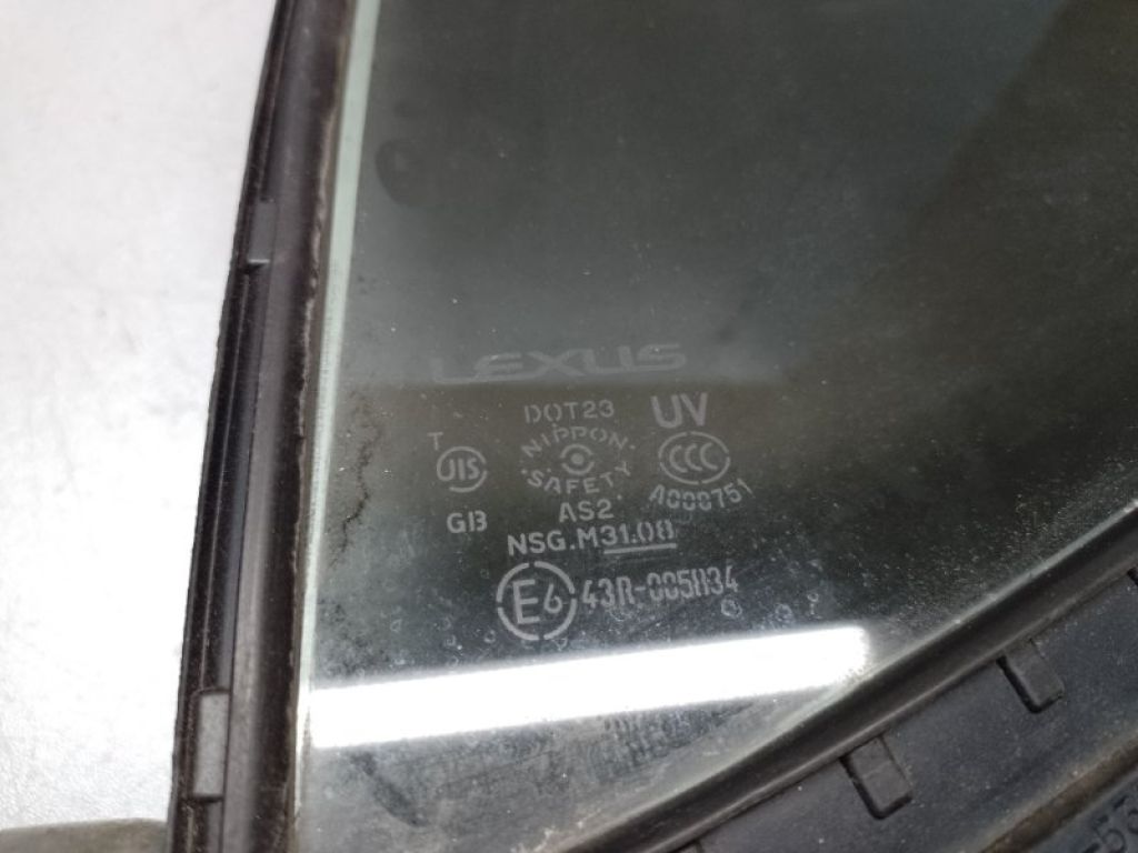 68124-53091 | Скло дверей глухе задн. лів. LEXUS IS250/350 05-13 - Фото 3