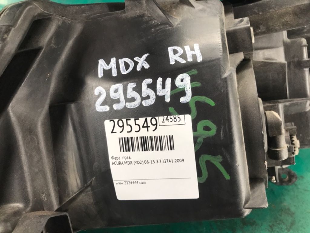 33101-STX-A12 | Фара прав. ACURA MDX (YD2) 06-13 - Фото 2