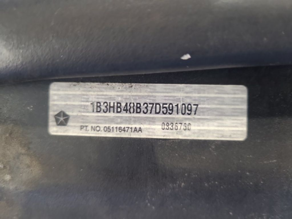 5074140AC | Капот DODGE CALIBER 06-11 - Фото 7