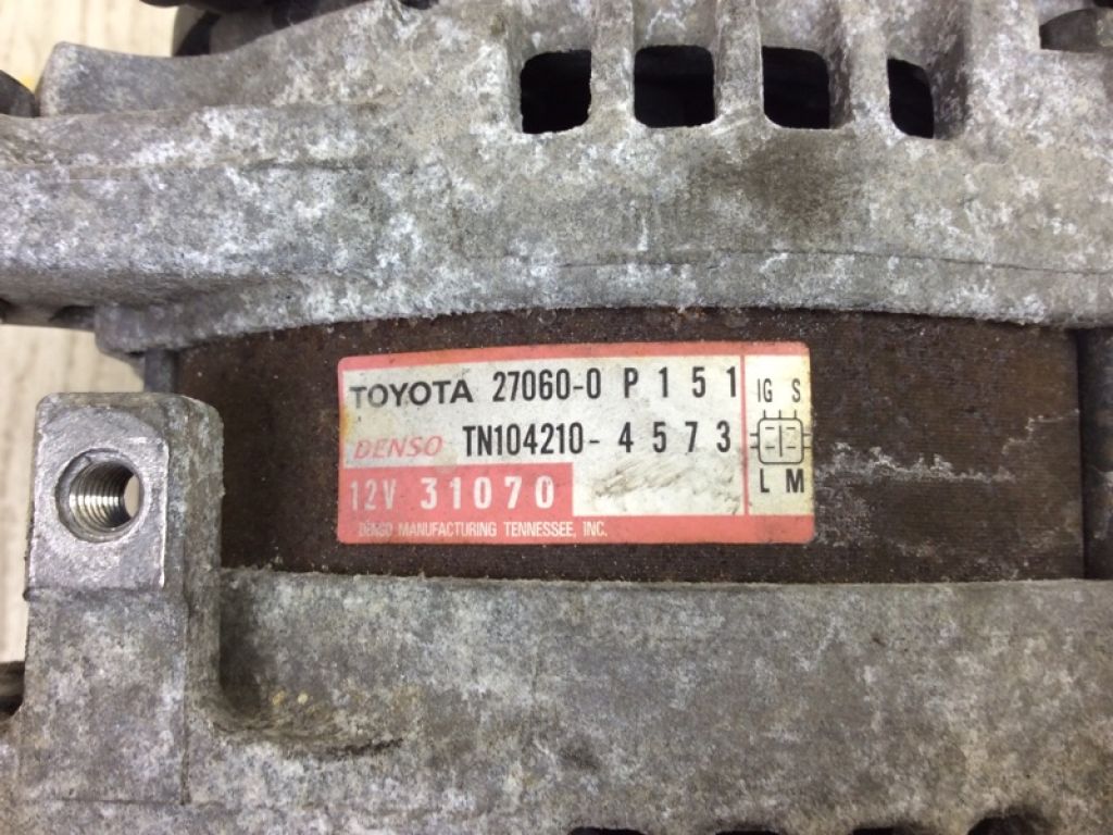 270600P151 | Генератор TOYOTA VENZA 09-16 - Фото 3