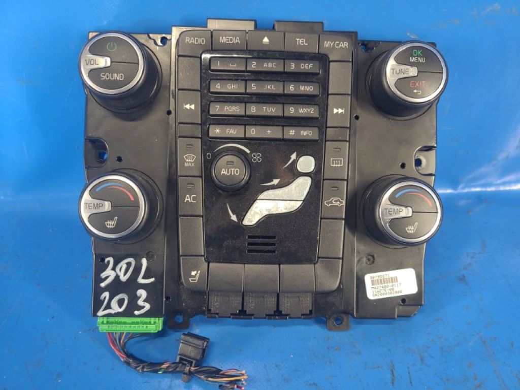 30795271 | Блок управления печкой VOLVO S60 10-13