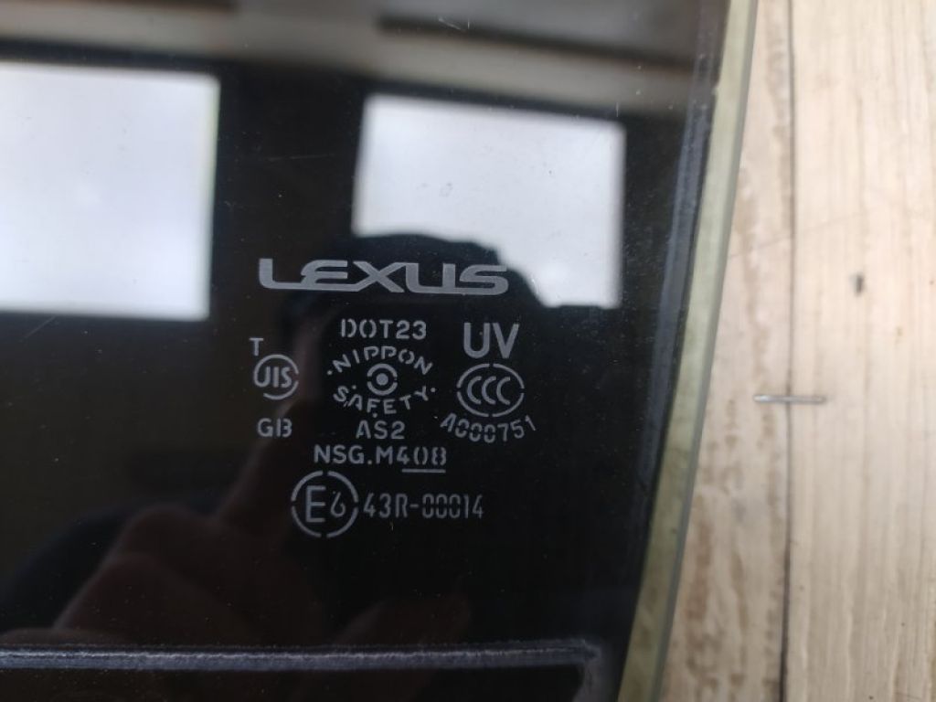 68114-33160 | Скло дверей задн. лів. LEXUS ES350 06-12 - Фото 3