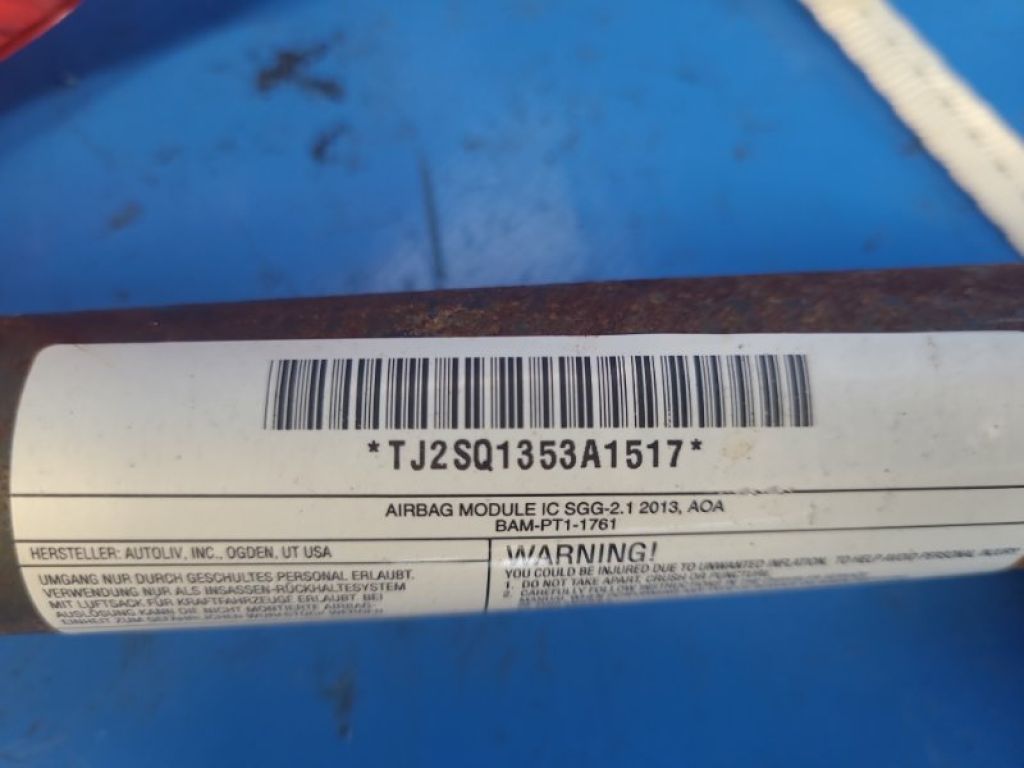 55351260AJ | Подушка безопасности (штора) лев. CHRYSLER 200 10-14 - Фото 3