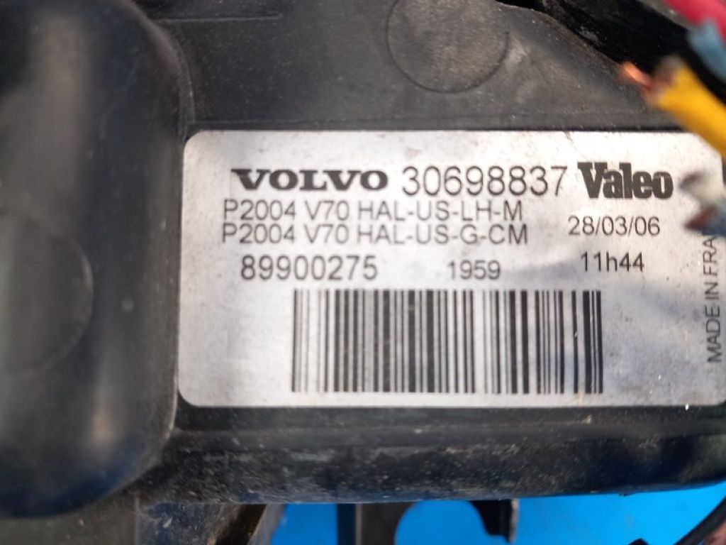 30698837 | Фара лів. VOLVO XC70 00–07 - Фото 6