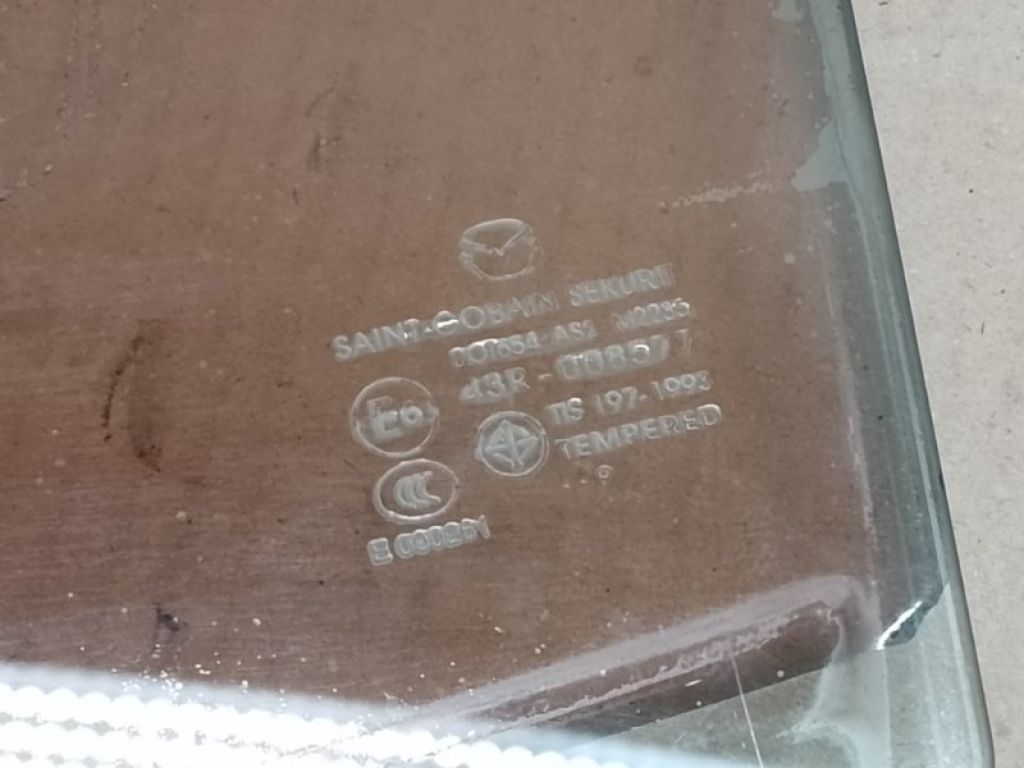 BBM5-73-511A | Скло дверей задн. лів. MAZDA 3 BL 09-13 - Фото 4