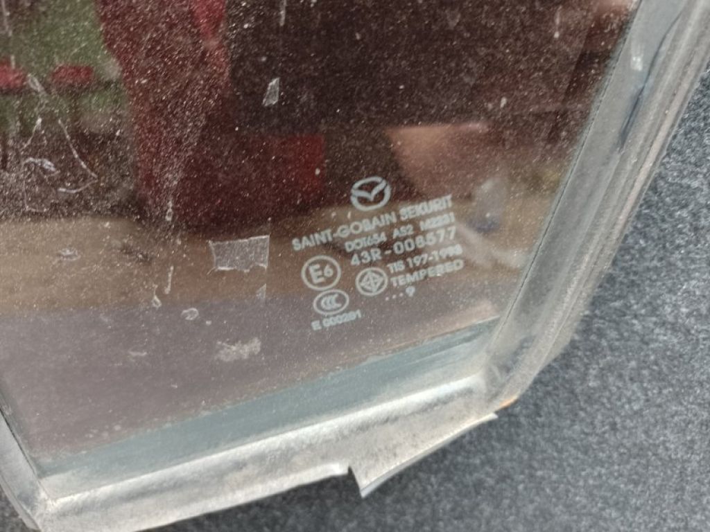 BBM5-73-661A | Скло дверей глухе задн. лів. MAZDA 3 BL 09-13 - Фото 3