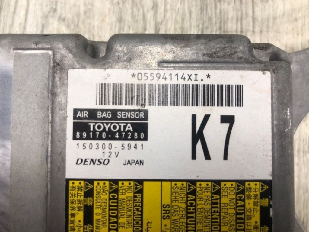 89170-47280 | Блок керування AIRBAG TOYOTA PRIUS - 30 09-17 - Фото 7