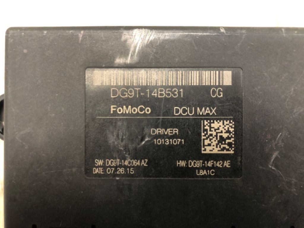 DG9Z-14B291-WW | Блок управления дверей передн. лів. LINCOLN MKZ 13-20 - Фото 6