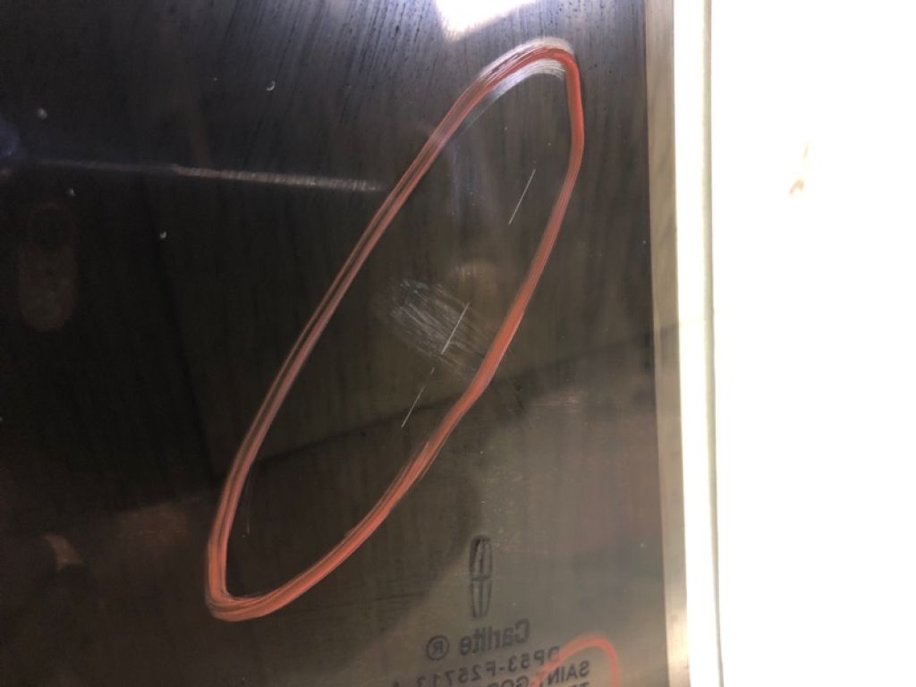 DP5Z-5425713-A | Стекло двери задн. лев. LINCOLN MKZ 13-20 - Фото 3