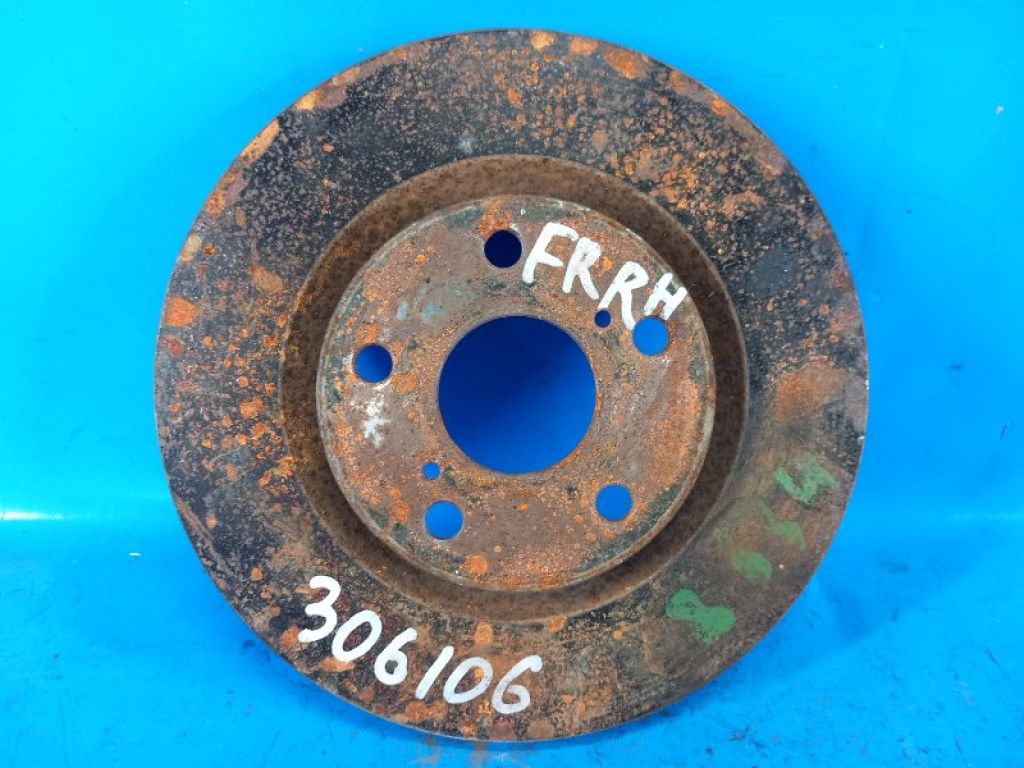 43512-06090 | Тормозной диск передний прав. TOYOTA CAMRY 40 06-11