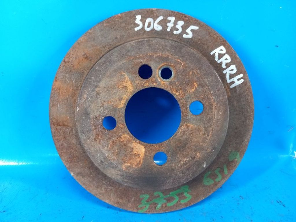 34216774987 | Гальмівний диск задній прав. MINI COOPER S R57 09-15