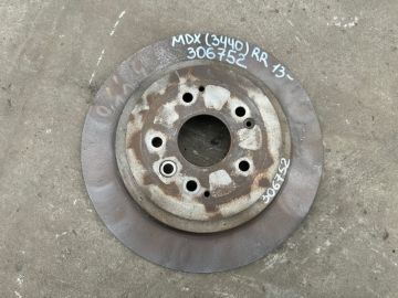 Тормозной диск задний ACURA MDX (YD3) 13-21