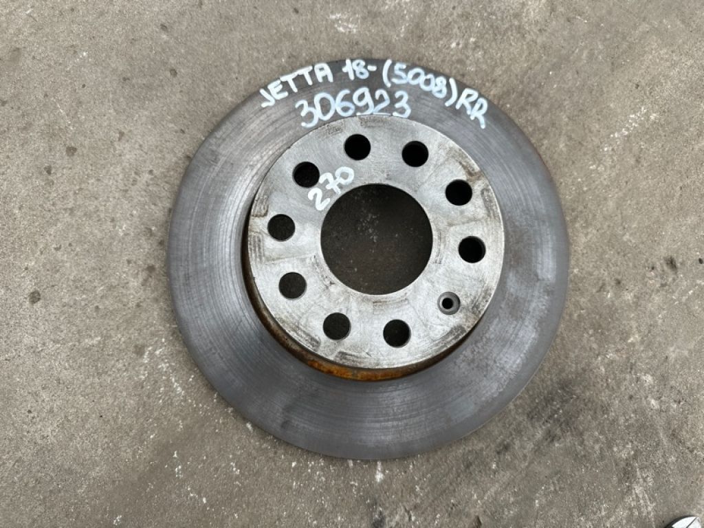 5QN 615 601 A | Гальмівний диск задній VOLKSWAGEN JETTA USA 18-