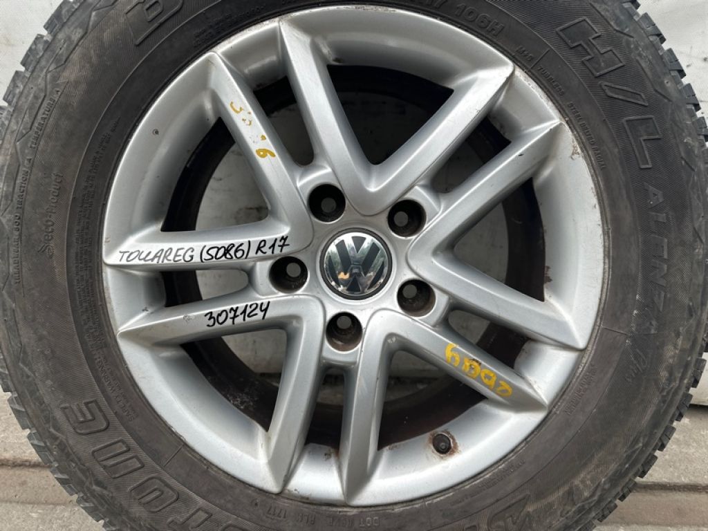 7L6 601 025 AK 8Z8 | Диск R17 VOLKSWAGEN TOUAREG 02-10 - Фото 3