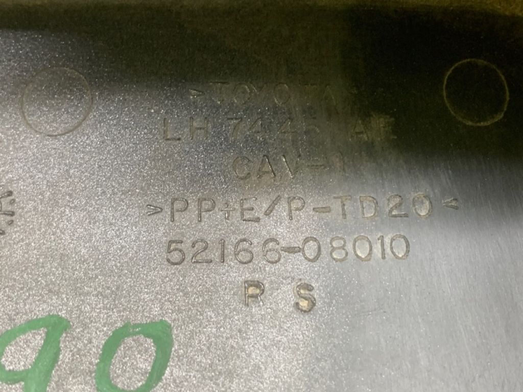 52166-08900 | Накладка кузова задн. лев. TOYOTA SIENNA 11-16 - Фото 3