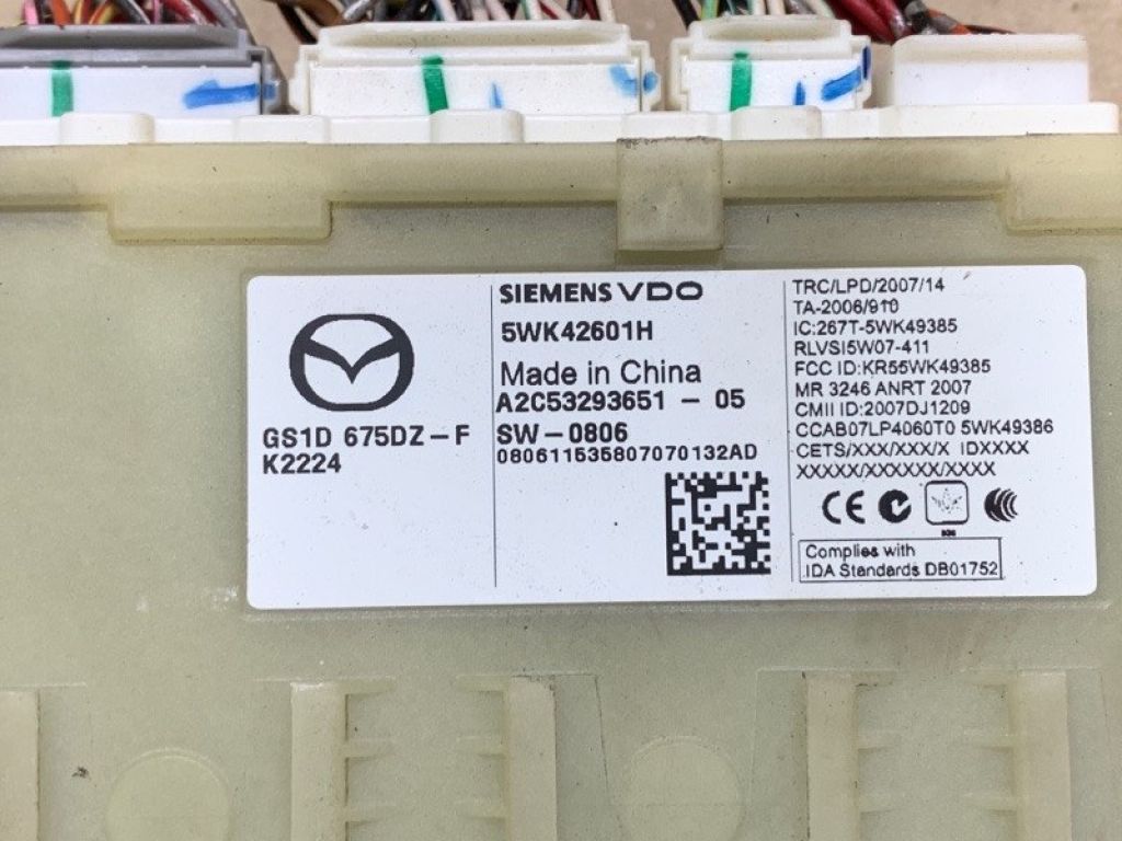 GSYD-67-5DZF | Блок електронний MAZDA 6 GH 07-12 - Фото 2