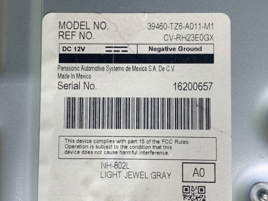 39460-TZ6-A02ZB | Монитор ACURA MDX (YD3) 13-21 - Фото 4