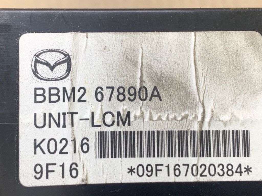 BBM2-67-890A | Блок керування освітленням MAZDA 3 BL 09-13 - Фото 3