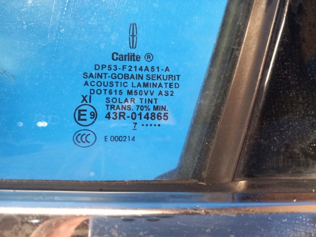 DP5Z-5421411-A | Скло дверей передн. лів. LINCOLN MKZ 13-20 - Фото 2