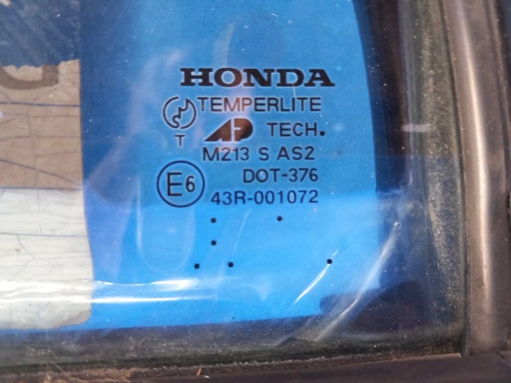 73491-S5D-A01 | Скло дверей глухе задн. лів. HONDA CIVIC ES 00-05 - Фото 2
