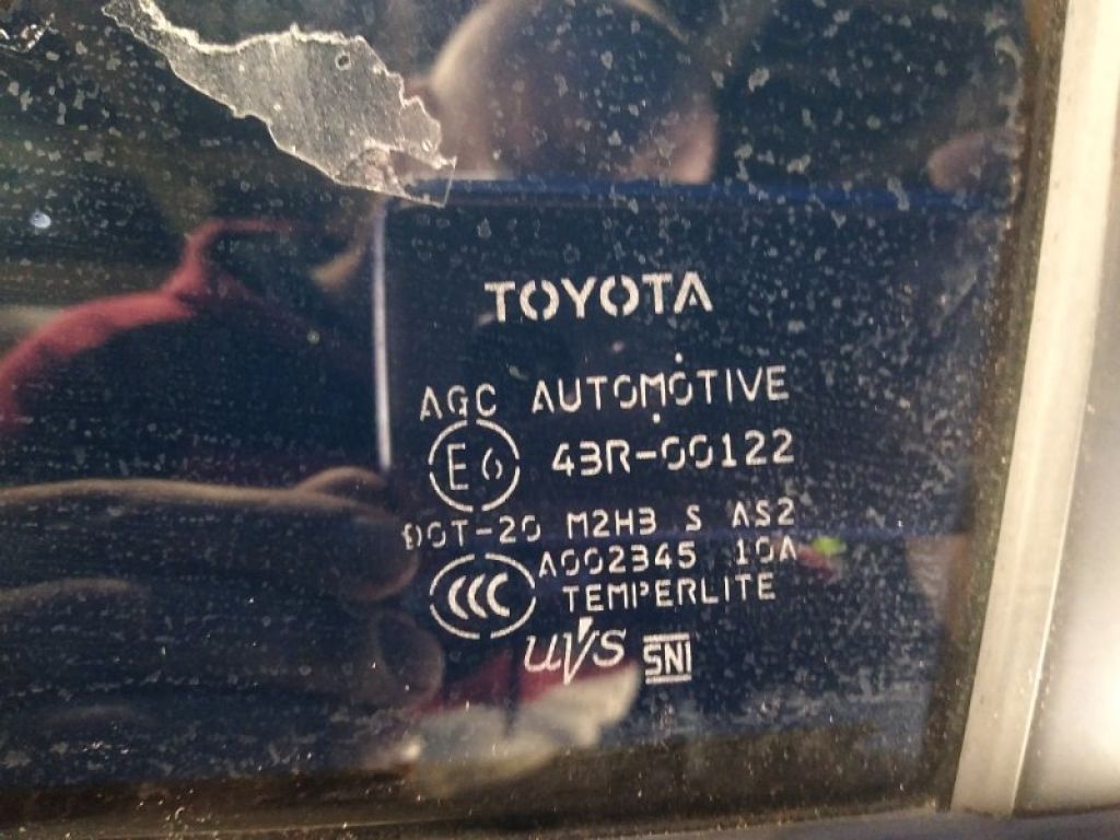 68114-47100 | Стекло двери задн. лев. TOYOTA PRIUS 16- - Фото 3