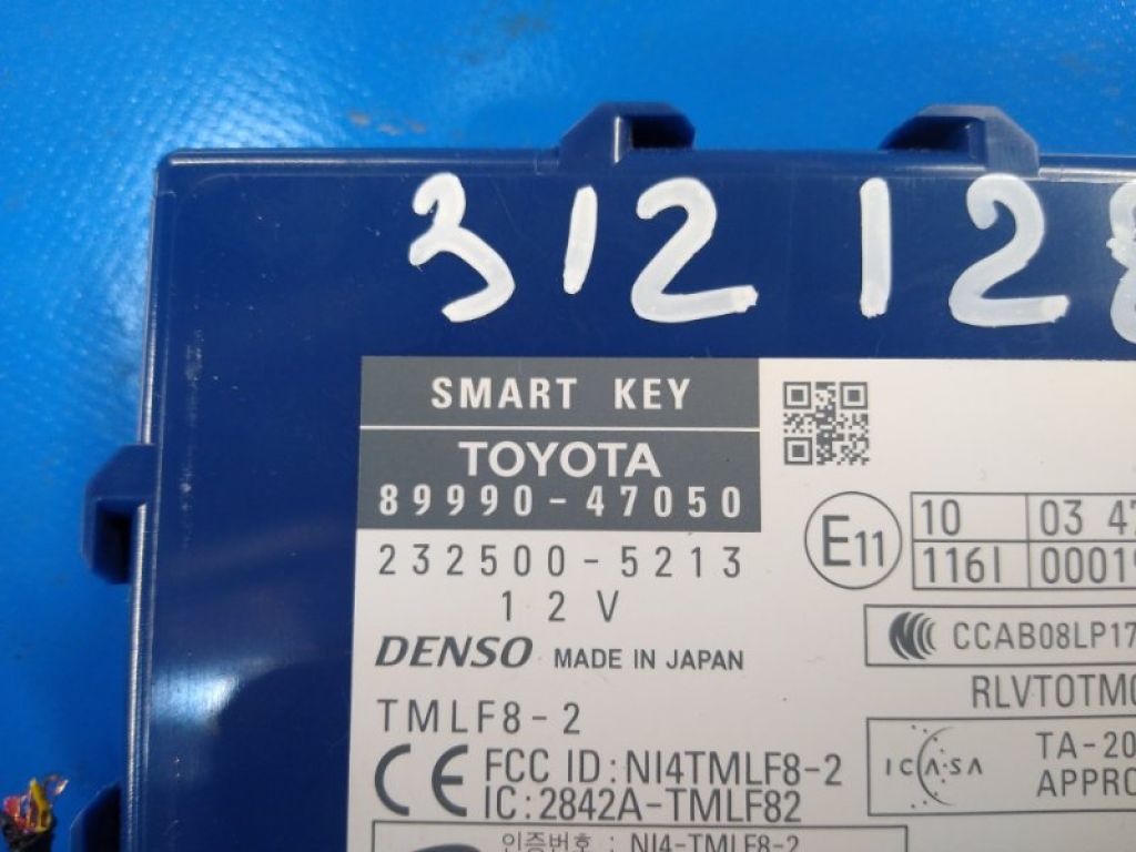 8999047050 | Блок електронний TOYOTA PRIUS - 30 09-17 - Фото 2