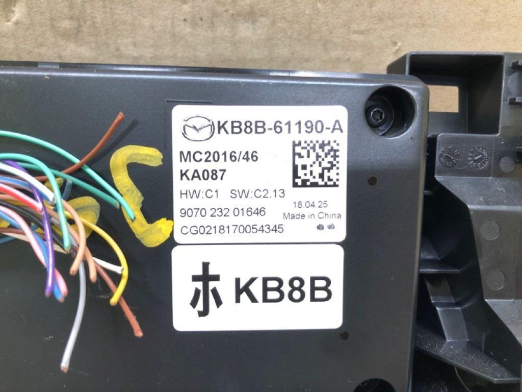 KB8B-61-190A | Блок управления печкой MAZDA CX-5 (KF) 16-21 - Фото 3