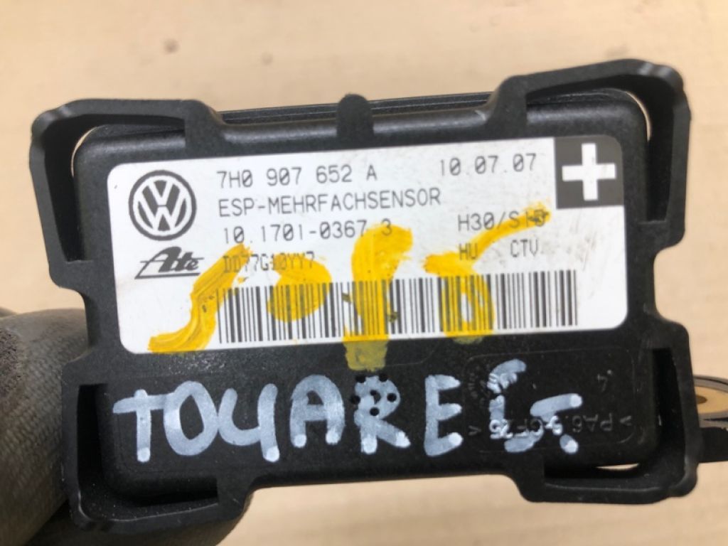 7H0 907 652 A | Датчик ESP VOLKSWAGEN TOUAREG 02-10 - Фото 2
