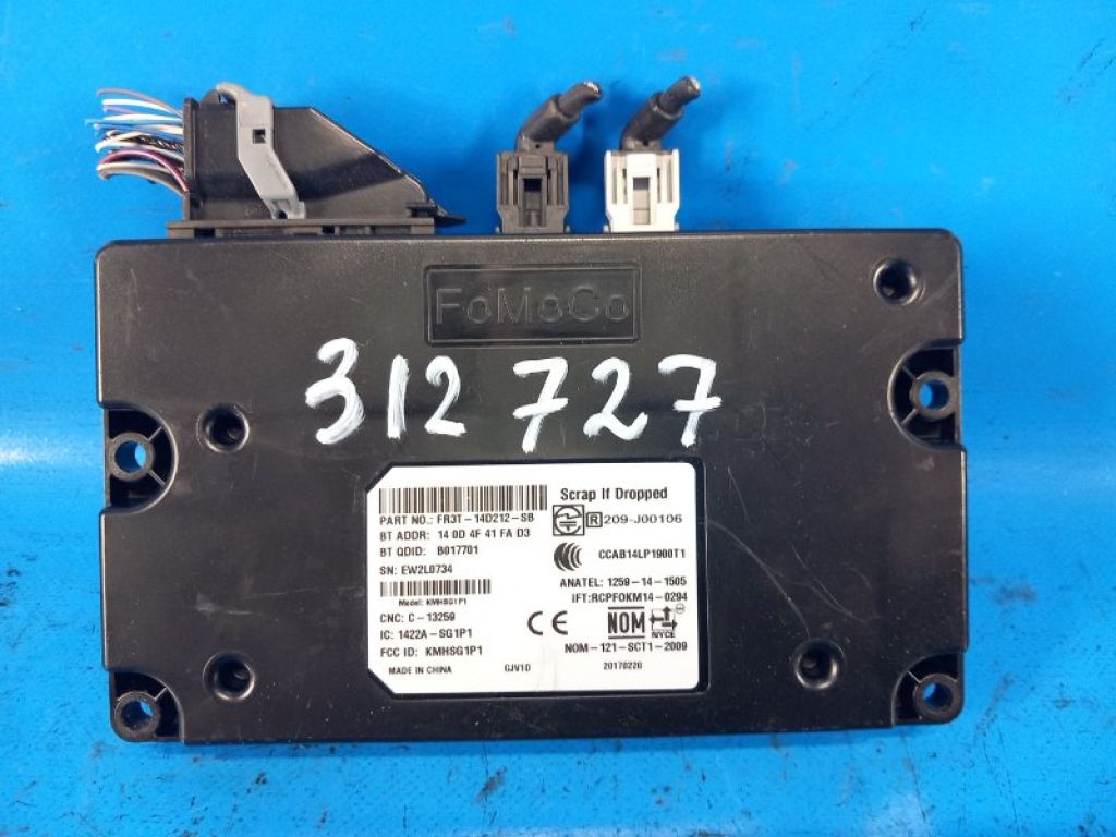 FR3T14D212SB | Блок управления блютуз FORD MUSTANG 15-