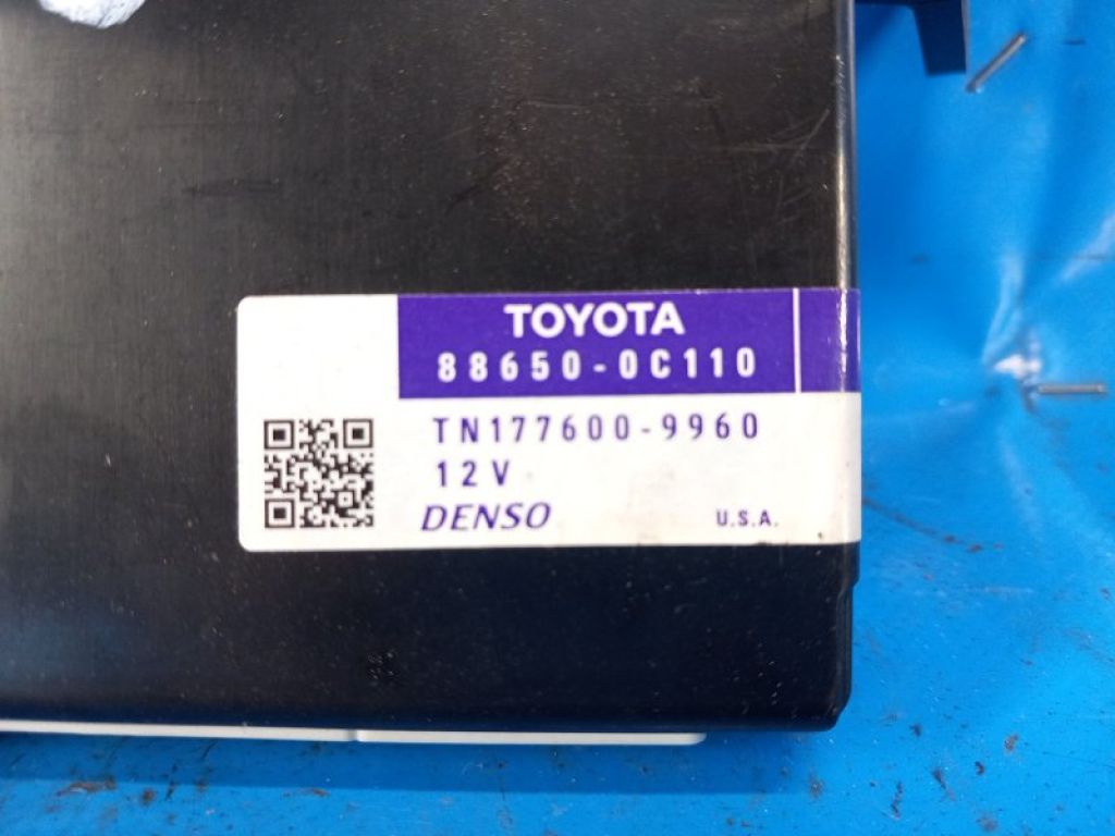 886500C110 | Блок керування піччю TOYOTA TUNDRA 07-13 - Фото 2