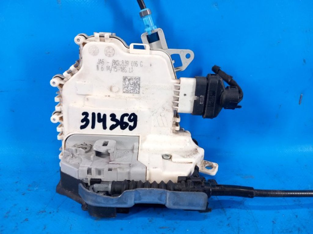 8K0839016G | Замок двері задн. прав. AUDI A3 (8V) 12–17
