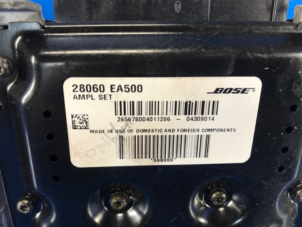 28060EA500 | Усилитель звука NISSAN PATHFINDER R51 04-14 - Фото 3