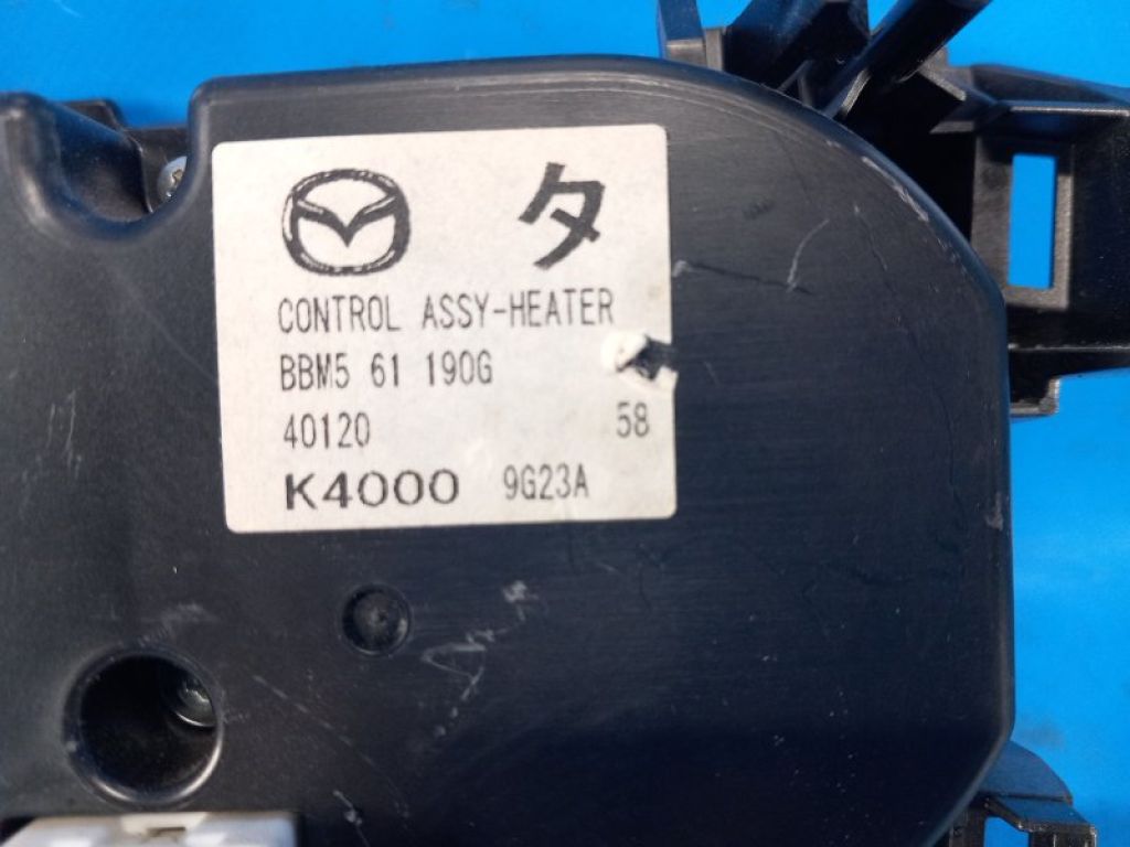BBM5-61-190G | Блок керування піччю MAZDA 3 BL 09-13 - Фото 3
