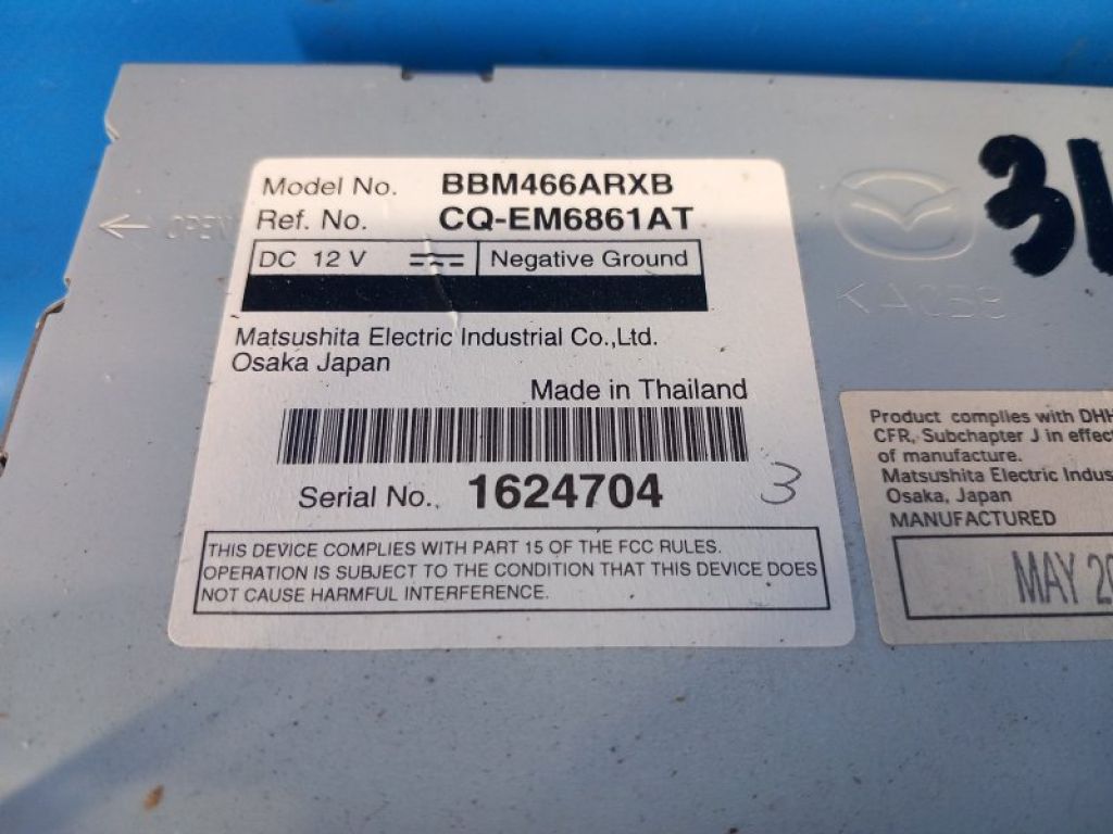 BBM466ARXB | магнітола MAZDA 3 BL 09-13 - Фото 3