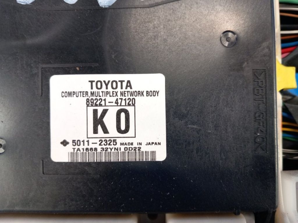 8922147120 | Блок електронний TOYOTA PRIUS - 30 09-17 - Фото 2