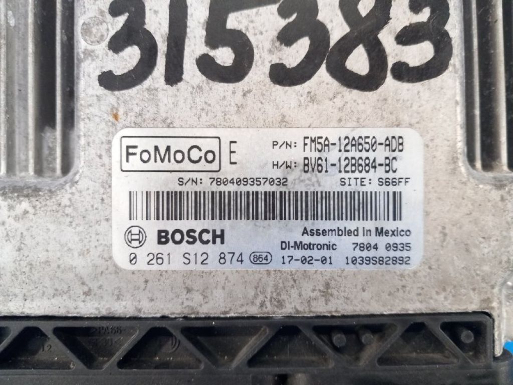 FM5A12A650ADB | Блок управления двигателем FORD FOCUS 10-18 - Фото 2