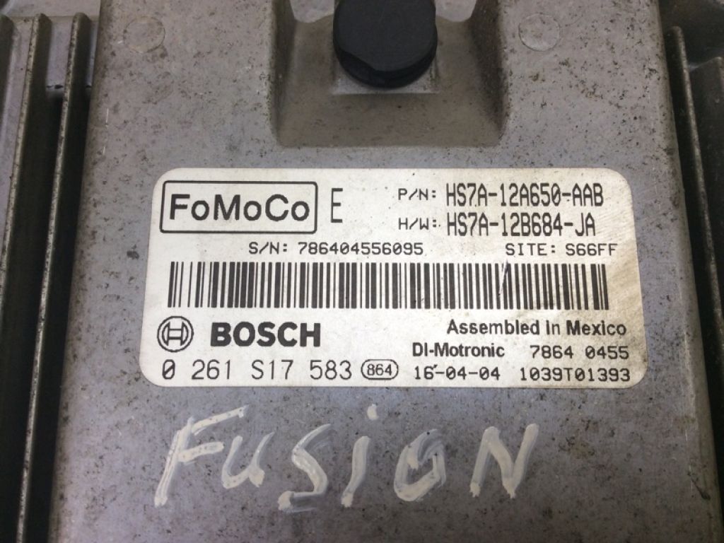 HS7Z-12A650-JANP | Блок керування двигуном FORD FUSION 14- - Фото 2