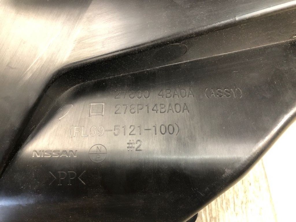 27800-4BA0A | Воздуховод салона NISSAN QASHQAI/ROGUE SPORT 14- - Фото 6