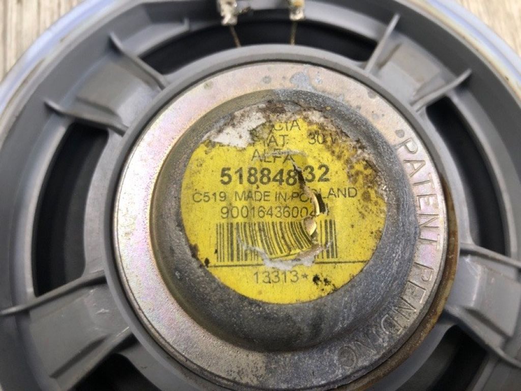 51884832 | Динамік задн. прав. FIAT 500L (330) 12-17 - Фото 5