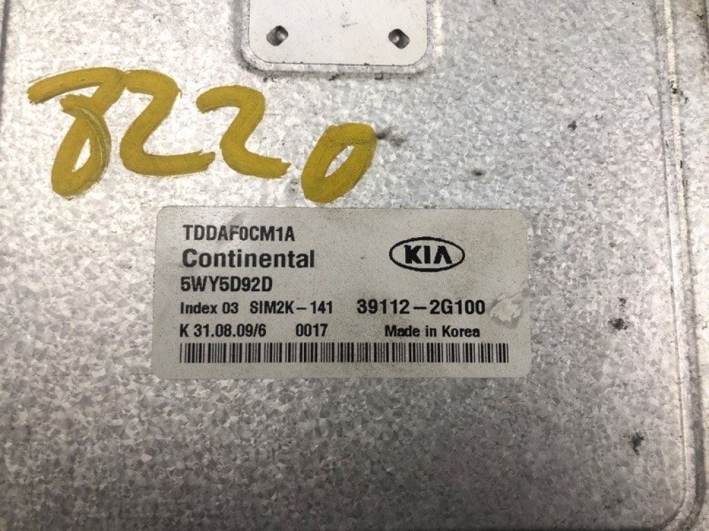 391122G100 | Блок керування двигуном KIA FORTE/CERATO TD 08-13 - Фото 5