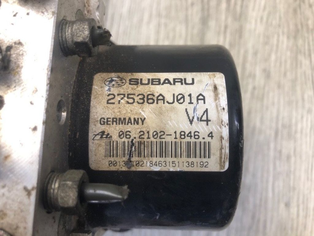 27596AJ01A | Блок антиблокувальної системи SUBARU LEGACY 09-15 BM - Фото 7