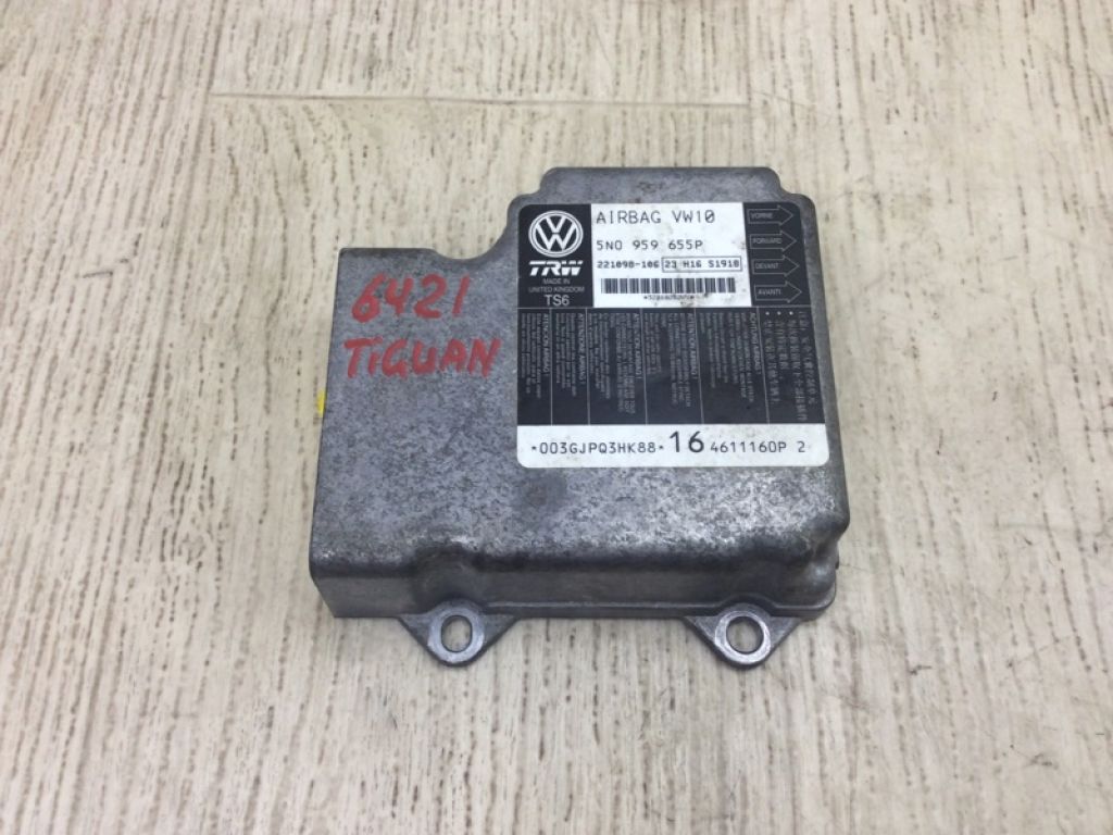 5N0959655P | Блок керування AIRBAG VOLKSWAGEN TIGUAN 08-17