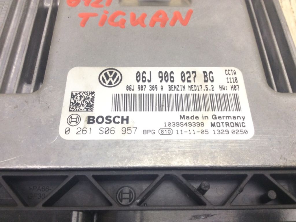 06J997029N | Блок керування двигуном VOLKSWAGEN TIGUAN 08-17 - Фото 2